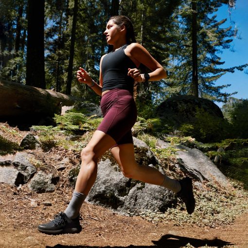 Women's Trail Runners - Medium Grey (Rugged Khaki Sole) - Image 2