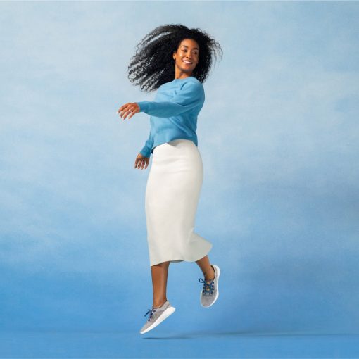 Women's SuperLight Wool Runners - Natural White (Blizzard Sole) - Image 2