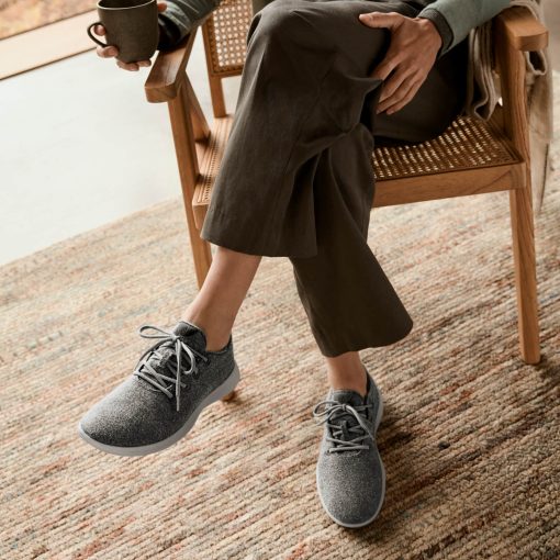 Men's Wool Runners - Hazy Indigo (Blizzard Sole) - Image 2