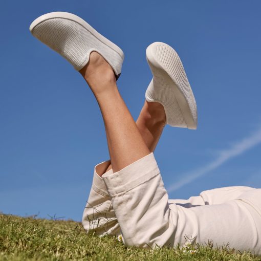 Women's Tree Loungers - Kaikoura White (White Sole) - Image 2