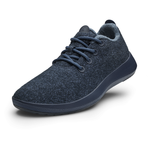 Men's Wool Runner Mizzles - Savanna Night (Navy Sole)