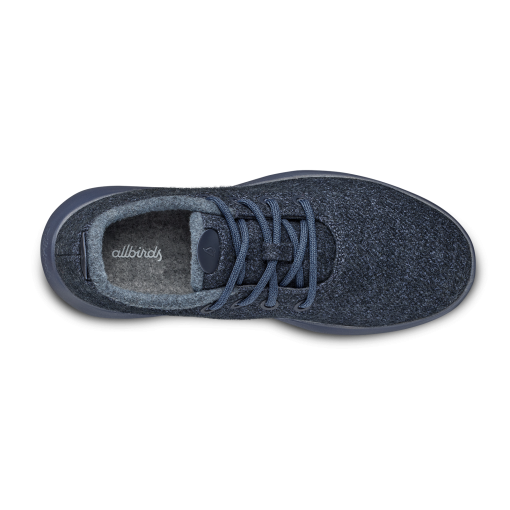 Men's Wool Runner Mizzles - Savanna Night (Navy Sole) - Image 5