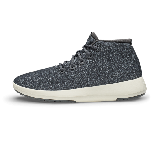 Women's Wool Runner-up Mizzles - Dark Grey (Natural White Sole) - Image 3