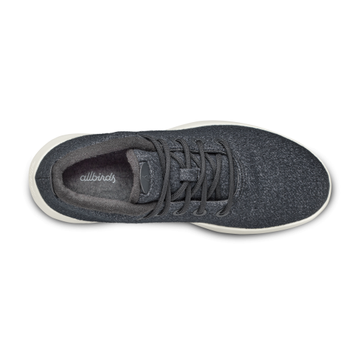 Women's Wool Runner-up Mizzles - Natural Black (Natural White Sole) - Image 5