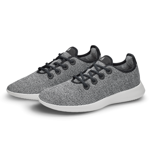 Men's Tree Runners - Blizzard/Natural Black (Blizzard Sole) - Image 6