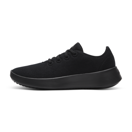 Men's Wool Runner Go - Natural Black (Natural Black Sole) - Image 2