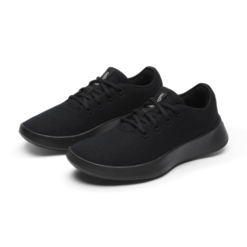 Men's Wool Runner Go - Natural Black (Natural Black Sole) - Image 6