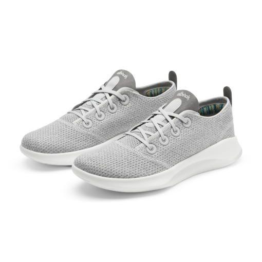 Men's SuperLight Tree Runners - Light Grey/Medium Grey (Blizzard Sole) - Image 6