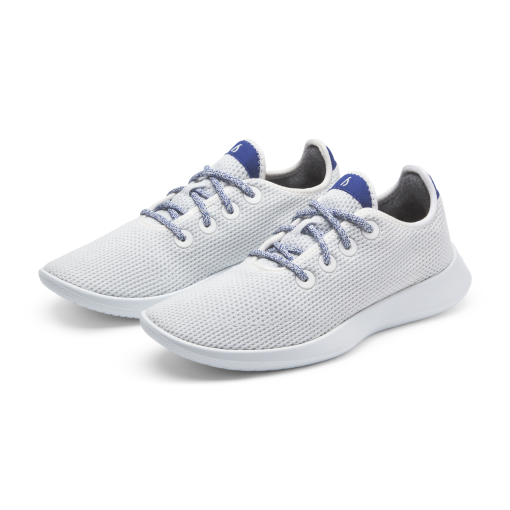 Women's Tree Runners - Blizzard/Hazy Cobalt (Clarity Blue Sole) - Image 6