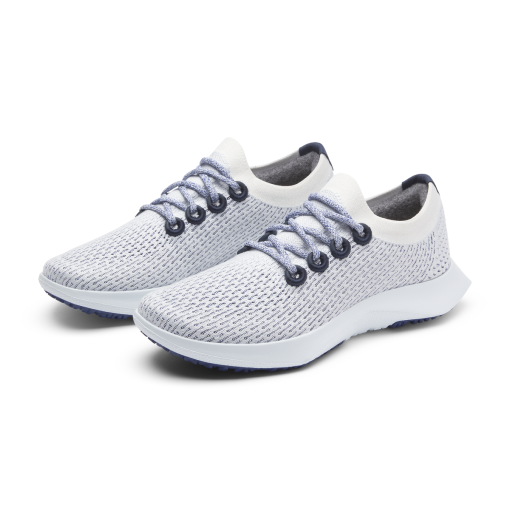 Women's Tree Dasher 2 - Blizzard/Hazy Cobalt (Clarity Blue Sole) - Image 6