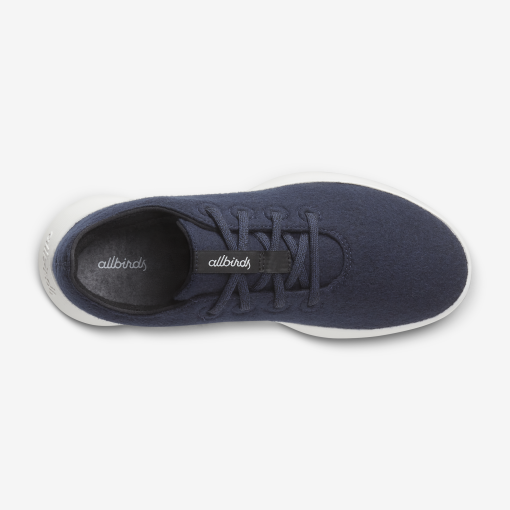 Men's Wool Runner Go - Deep Navy (Blizzard Sole) - Image 4