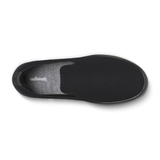 Men's Wool Loungers - Natural Black (Natural Black Sole) - Image 4