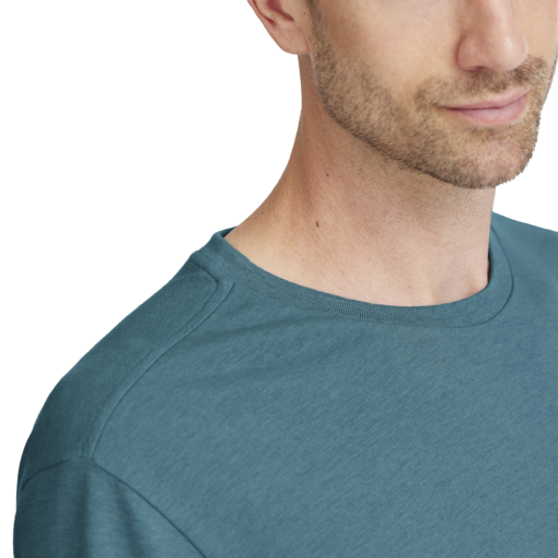 Men's Soft Merino Tee - Chasm Teal - Image 2