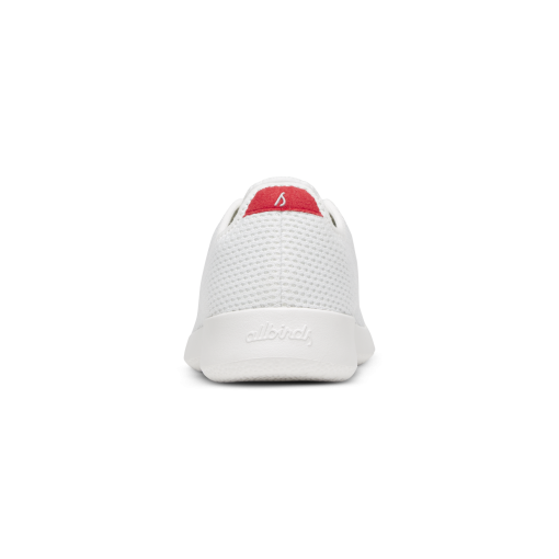 Men's Tree Runners - Blizzard/Bold Red (Blizzard Sole) - Image 3