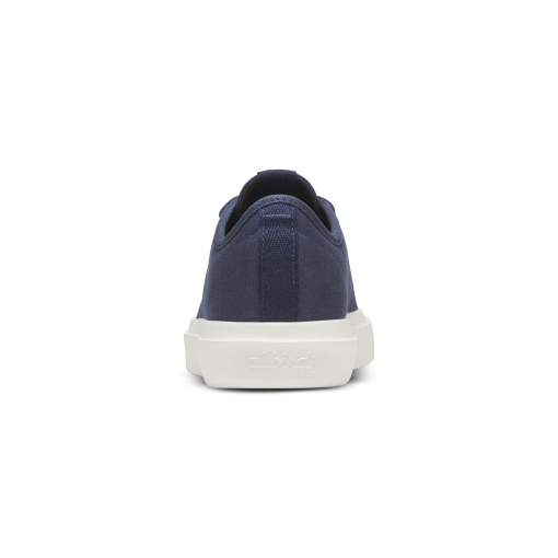 Men's Canvas Pipers - Deep Navy (Natural White Sole) - Image 3
