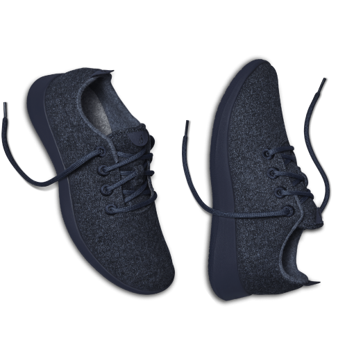 Women's Wool Runners - Savanna Night (Navy Sole) - Image 7