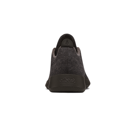Women's Wool Runners - Natural Black (Black Sole) - Image 4