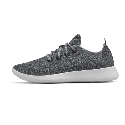 Men's Wool Runners - Natural Grey (Light Grey Sole) - Image 3