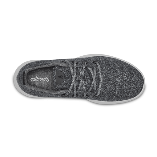 Men's Wool Runners - Natural Grey (Light Grey Sole) - Image 5