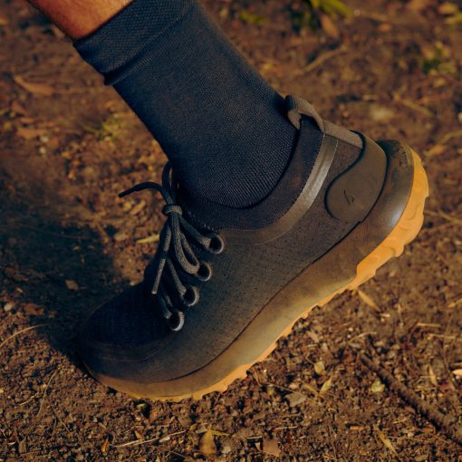 Men's Trail Runners - Natural Black (Rugged Khaki Sole) - Image 2
