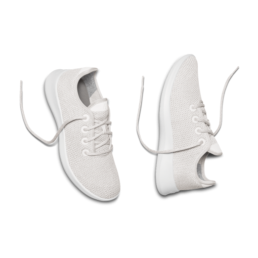 Men's Tree Runners - Kaikoura White (White Sole) - Image 6