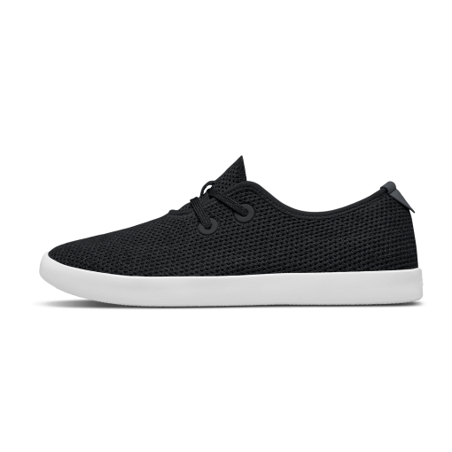 Women's Tree Skippers - Jet Black (White Sole) - Image 3