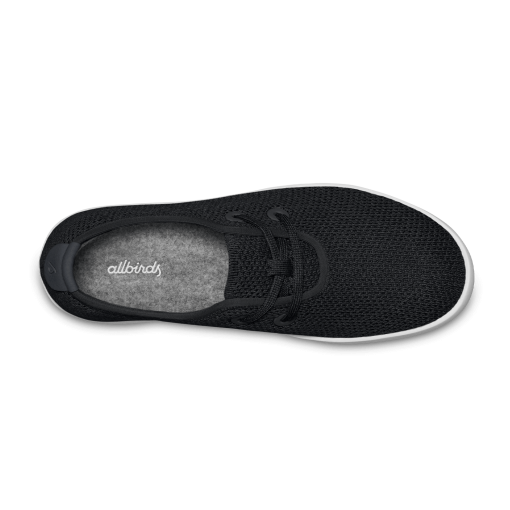 Women's Tree Skippers - Jet Black (White Sole) - Image 5