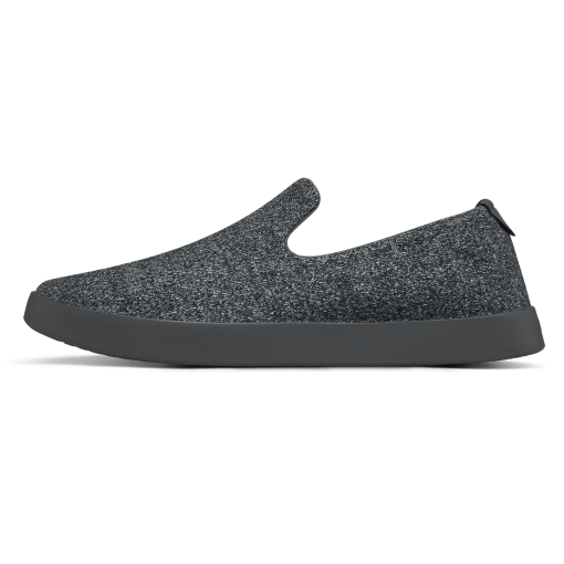 Men's Wool Loungers - Natural Grey (Dark Grey Sole) - Image 3