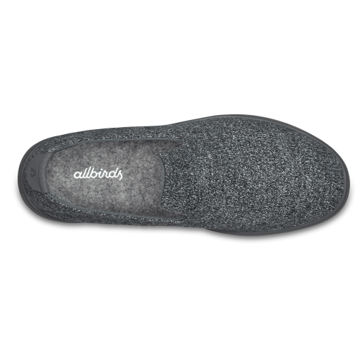 Men's Wool Loungers - Natural Grey (Dark Grey Sole) - Image 5