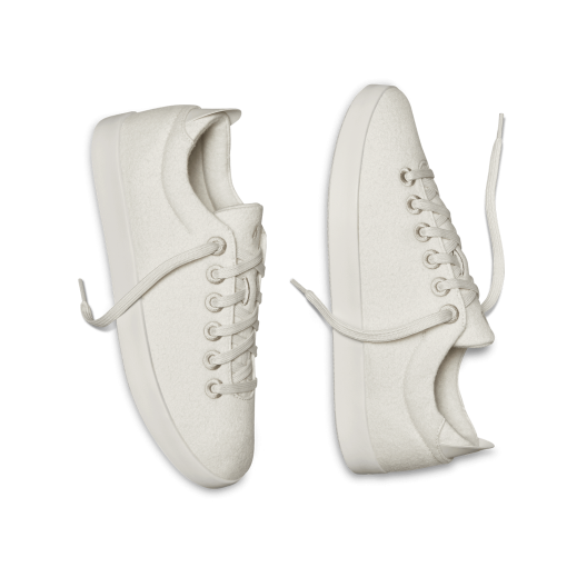 Men's Wool Pipers - Natural White (White Sole) - Image 7