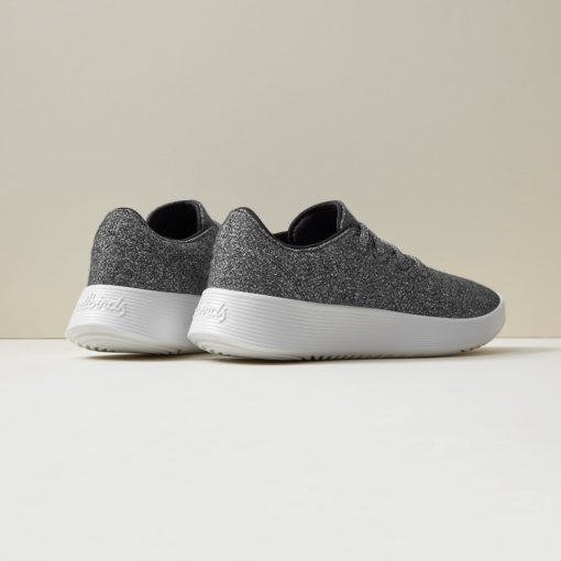 Men's Wool Runner Go - Dark Grey (Light Grey Sole) - Image 5