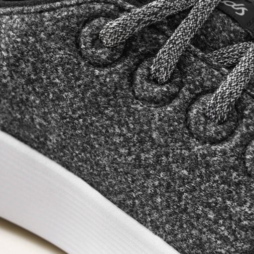 Men's Wool Runner Go - Dark Grey (Light Grey Sole) - Image 2