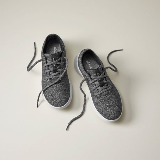 Men's Wool Runner Go - Dark Grey (Light Grey Sole) - Image 3